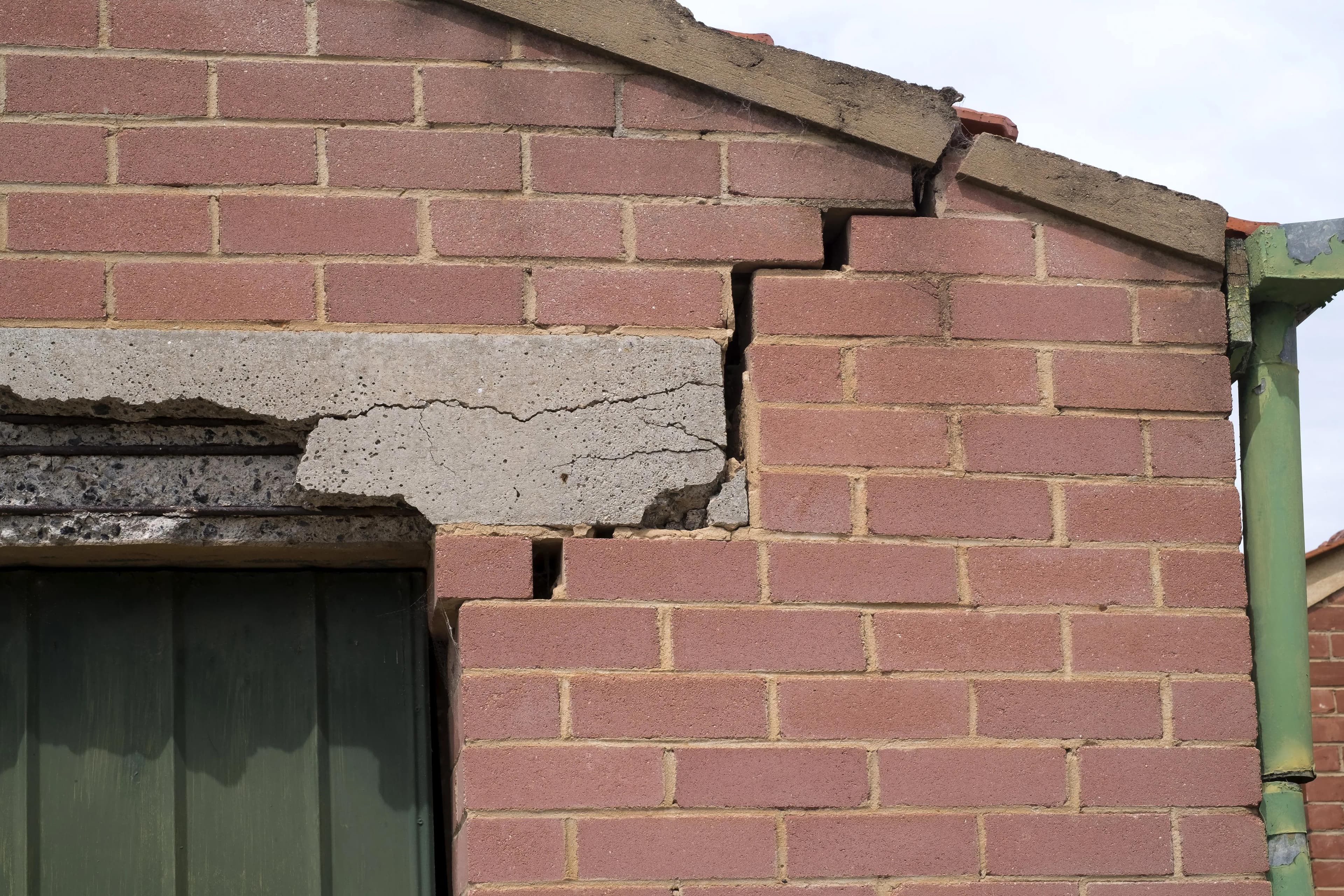 Restored entryway structure on Sheffield Ave., Chicago by AggoPro Construction and Engineering